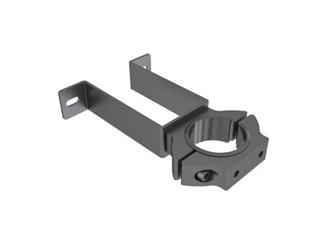 metal pole support brackets|bracket that mounts to pole.